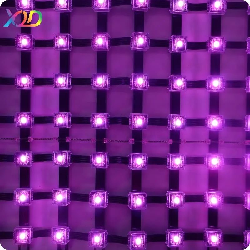 XQD - Premium Заводская изготовленная на заказ P100 SPI DMX512 WS2811 Водонепроницаемая светодиодная видеосъемка экран-RGB изменяющая цвет Высокая яркость