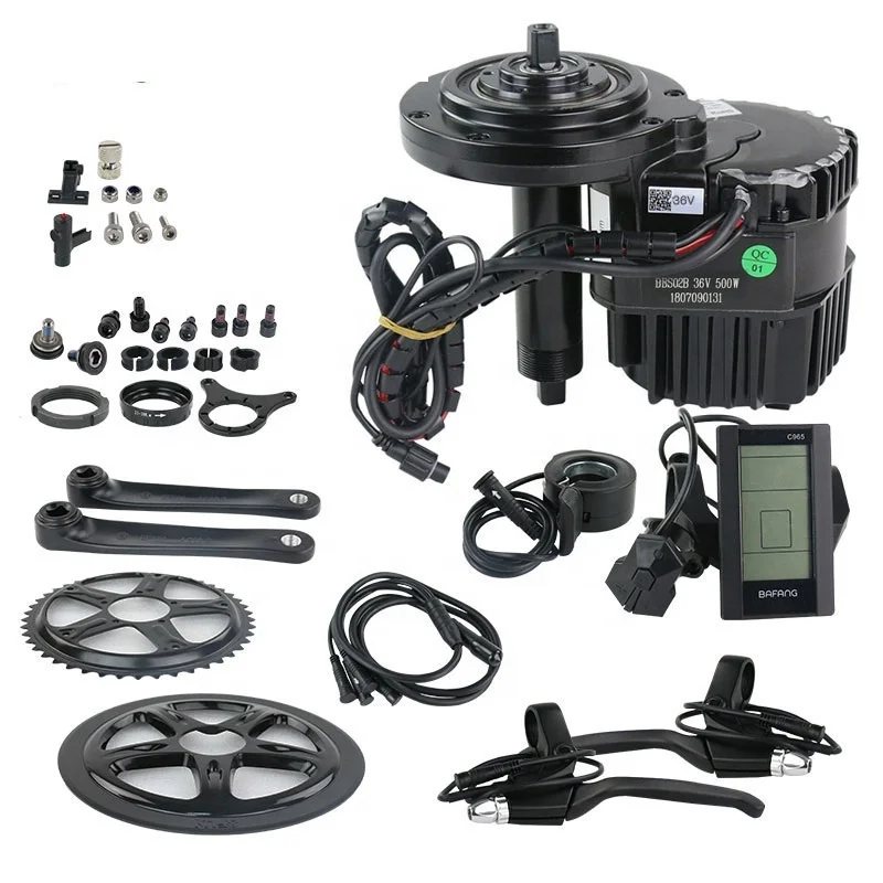 
Оригинальный 8FUN Bafang для е-байка средне-приводной BBS02 е-байка 36В электрический велосипед, моторный конверсионный набор 500w 