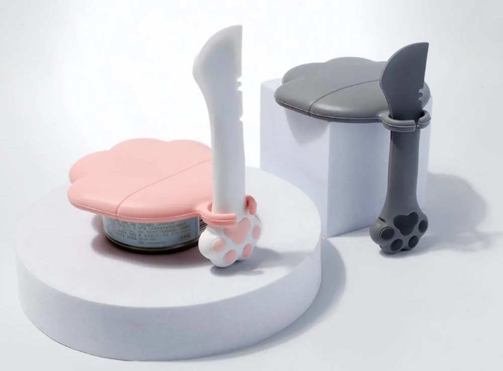 Multifunctional pet cans cat spoons bottle openers puppy feeding cats and dogs accessories feeders spatulas pet tableware