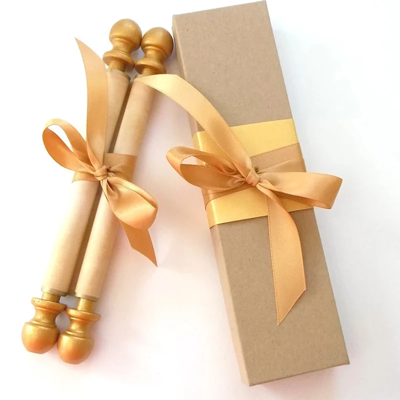 2024 Customize Low Moq Paper Scroll Wedding Invitation Card with Box & Tassel Unique Rolling Paper Wedding Invitation Cards