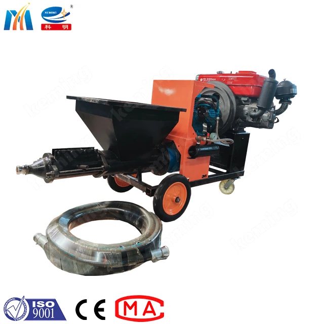 keming KLW spray machine for plastering Plaster Spray Machine with rotor and stator Made In China