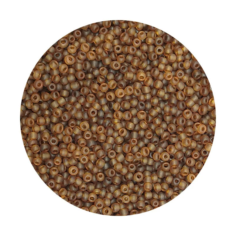 Blues  wholesale 50g 450g a bag 2mm 3mm 4mm DIY glass frosted seed beads for DIY accessories bracelets necklace jewelry making