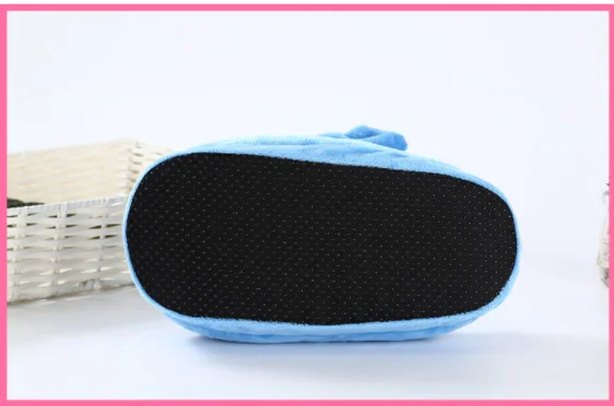 High quality cute House Autumn And Winter Comfortable Cotton Cartoon Plush Toy  Stitch Women Slippers