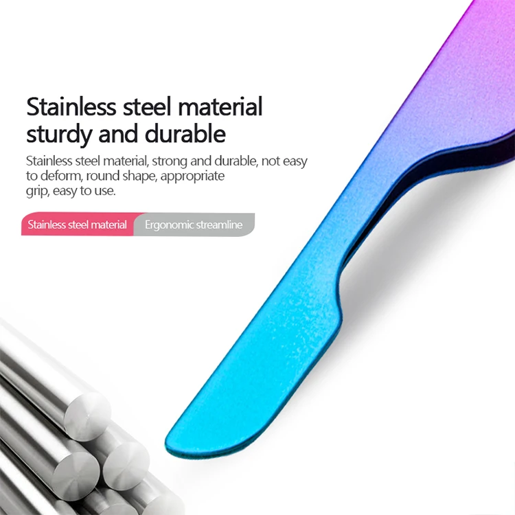 2020 pincet OEM custom eyelash extension tweezers laah lash eyelash curler