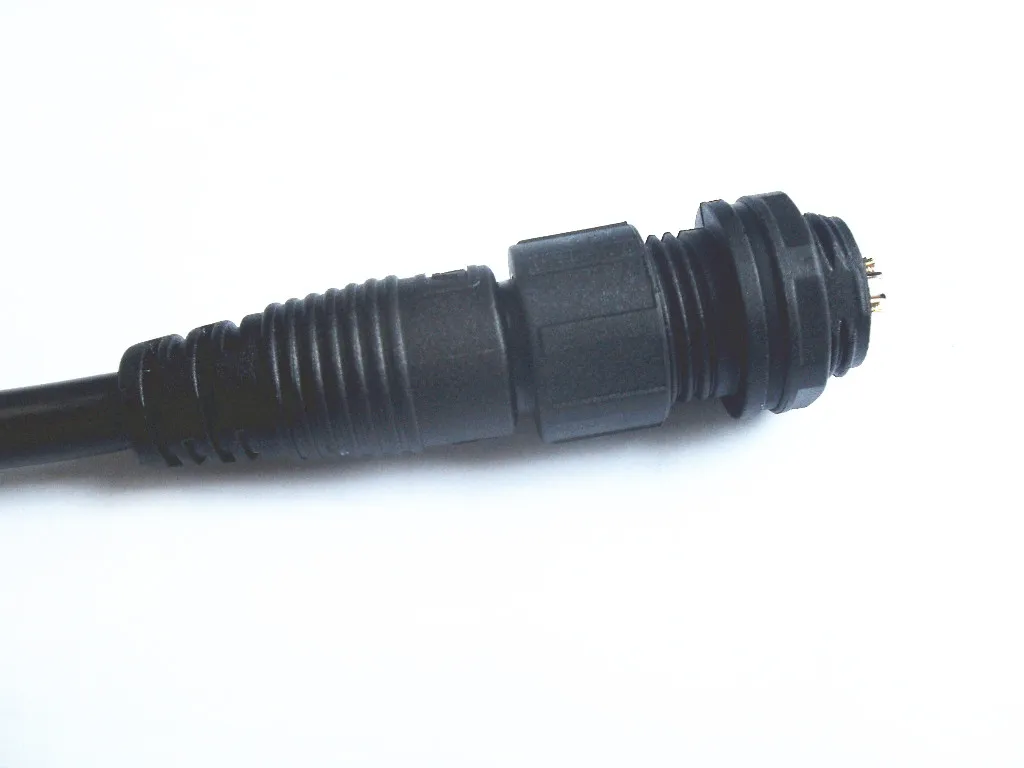 LLT M16 waterproof ac dc power adapter connector with 2 3 4 pin