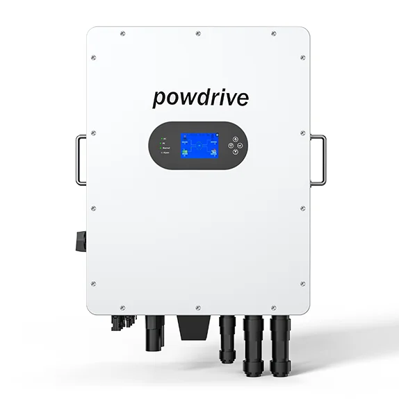 Good Quality Powdrive Inverter 3 Phase 240v Low Voltage 6kw 8kw 10kw 12kw 15Kw Hybrid on Grid Inverter