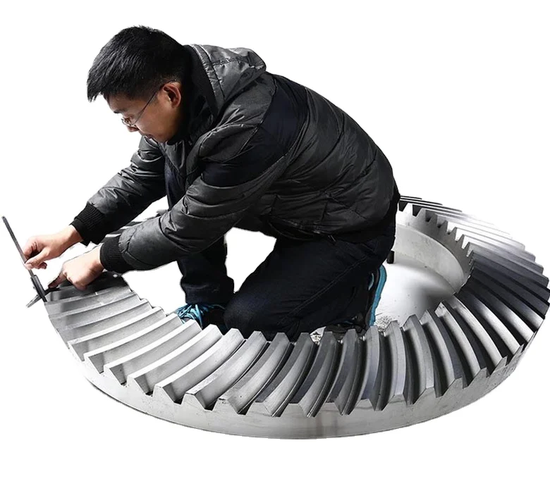 Hot Selling Oem Iso Class 5 Large for Mining Bevel Gear Helical