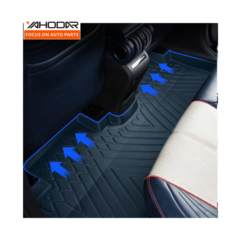 Car Floor Liner All Weather Floor Mat For BYD Yuan Plus Atto 3 Floor Mats Car Waterproof Mat