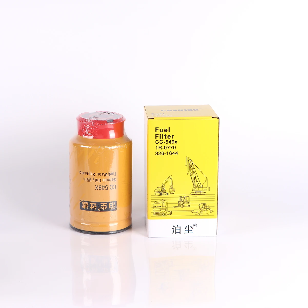 CC-549X CHANJOR excavator fuel water separator diesel filter,326-1644 FS19820 P551010 1R-0770 P551110 for  Caterpillar