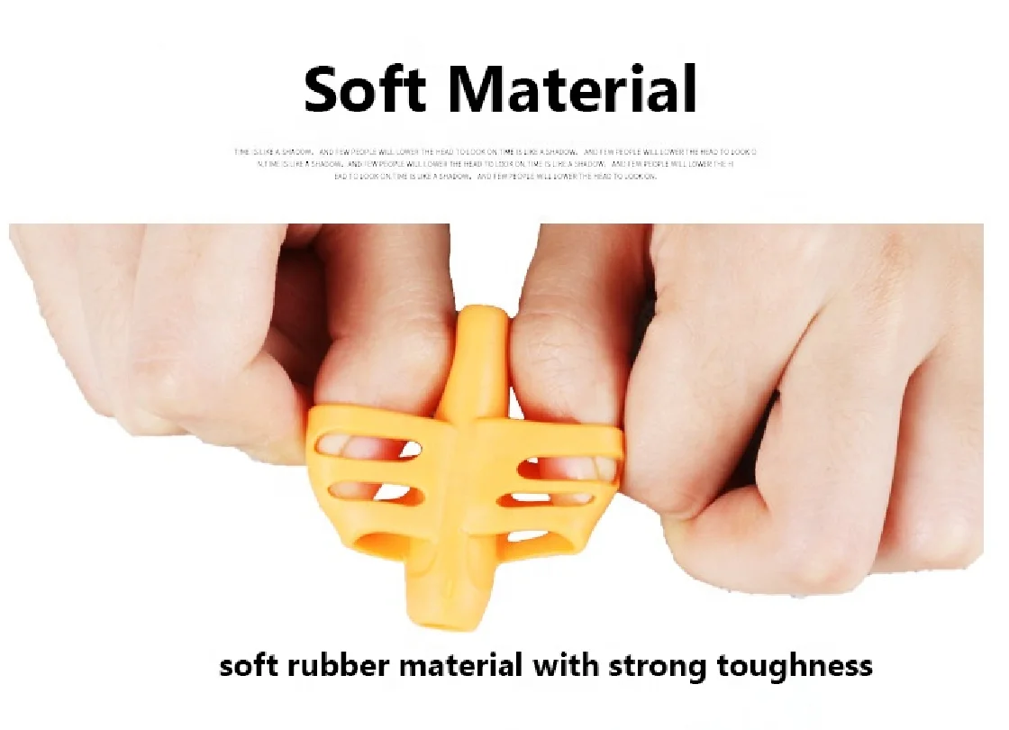 Hot sale writing grasping correction rubber correct pencil/pen grip pencil grips for kids Pencil case Office School Supplies
