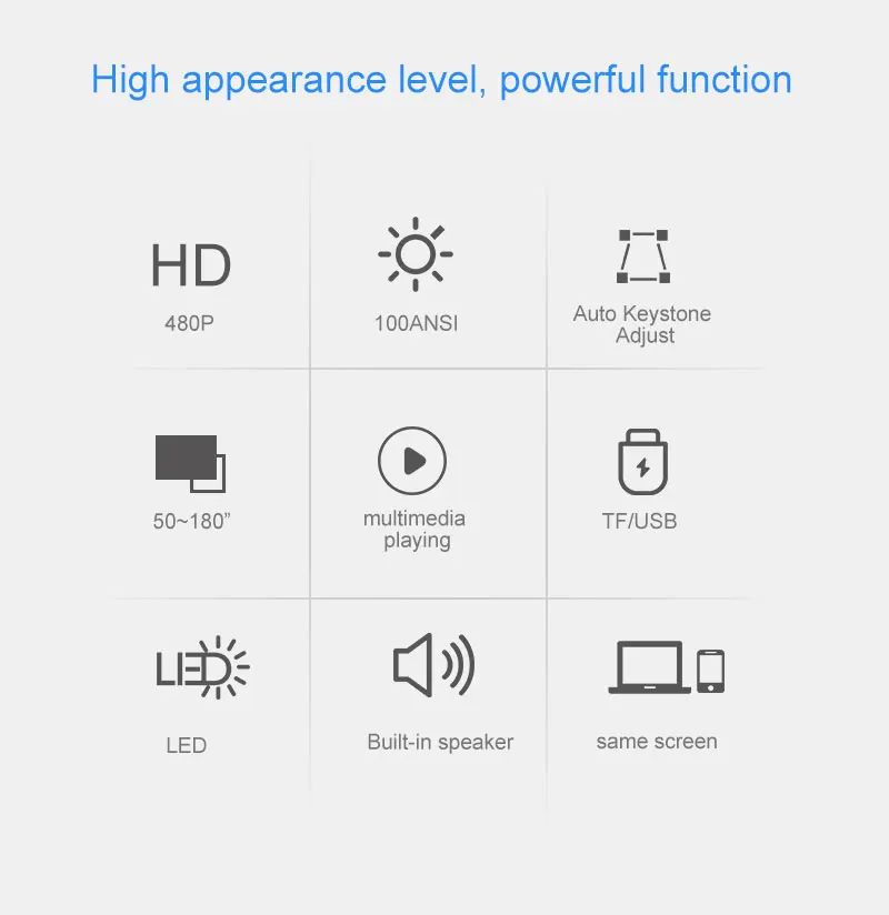 ChaoYing Factory Wholesale Lcd Projector Android 9.0 OS 300 Ansi Lumens Big Screen 1080p Home Theatre smart Projector