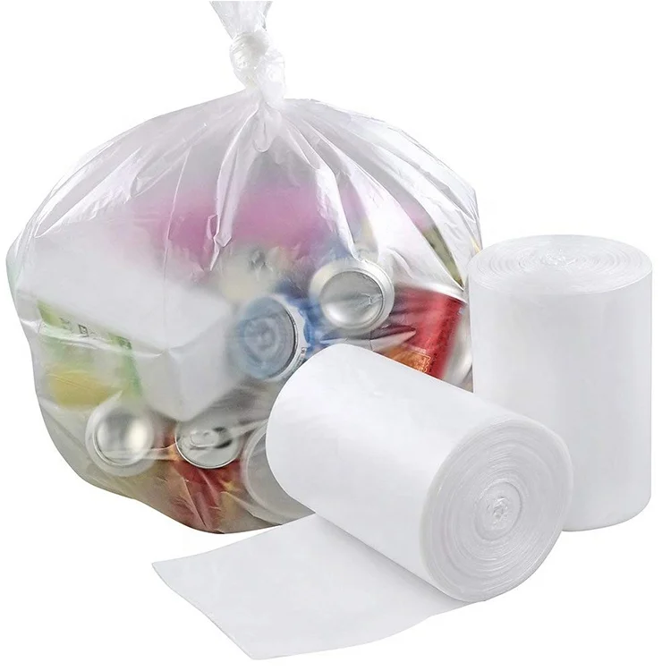 Garbage Bag Thick Only a Household Black Point Tearing Type Roll Packing Disposable Medium Plastic Bag