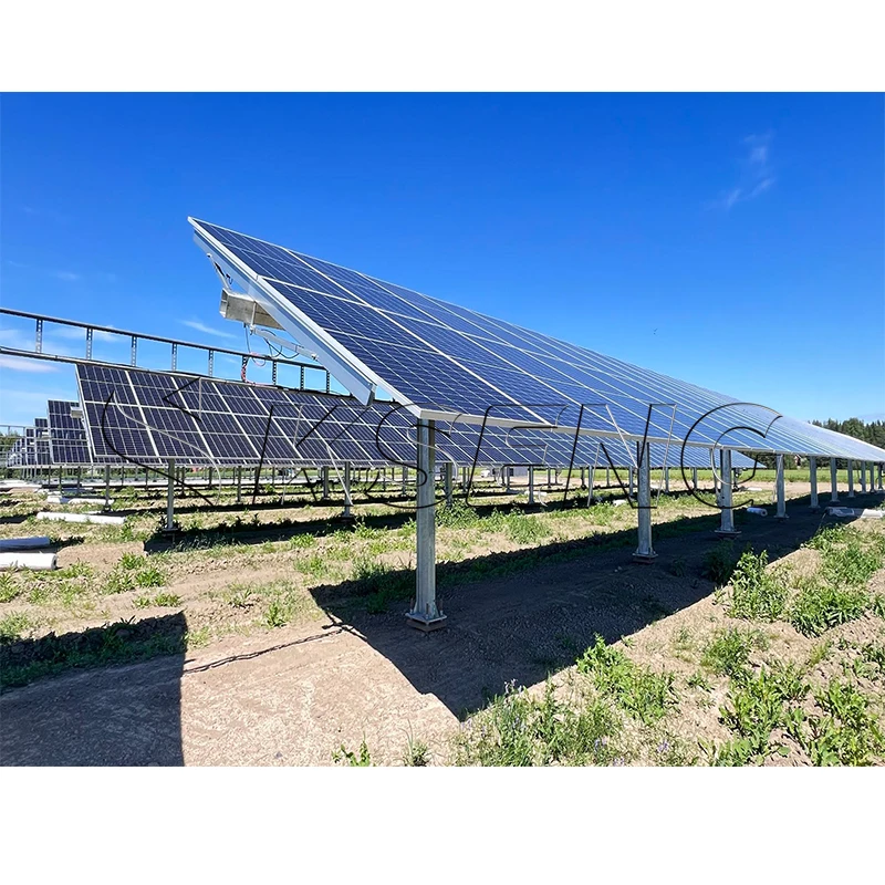1MW single axis solar tracker mounting system ground mounted solar tracking kit ground solar tracker 1 axes