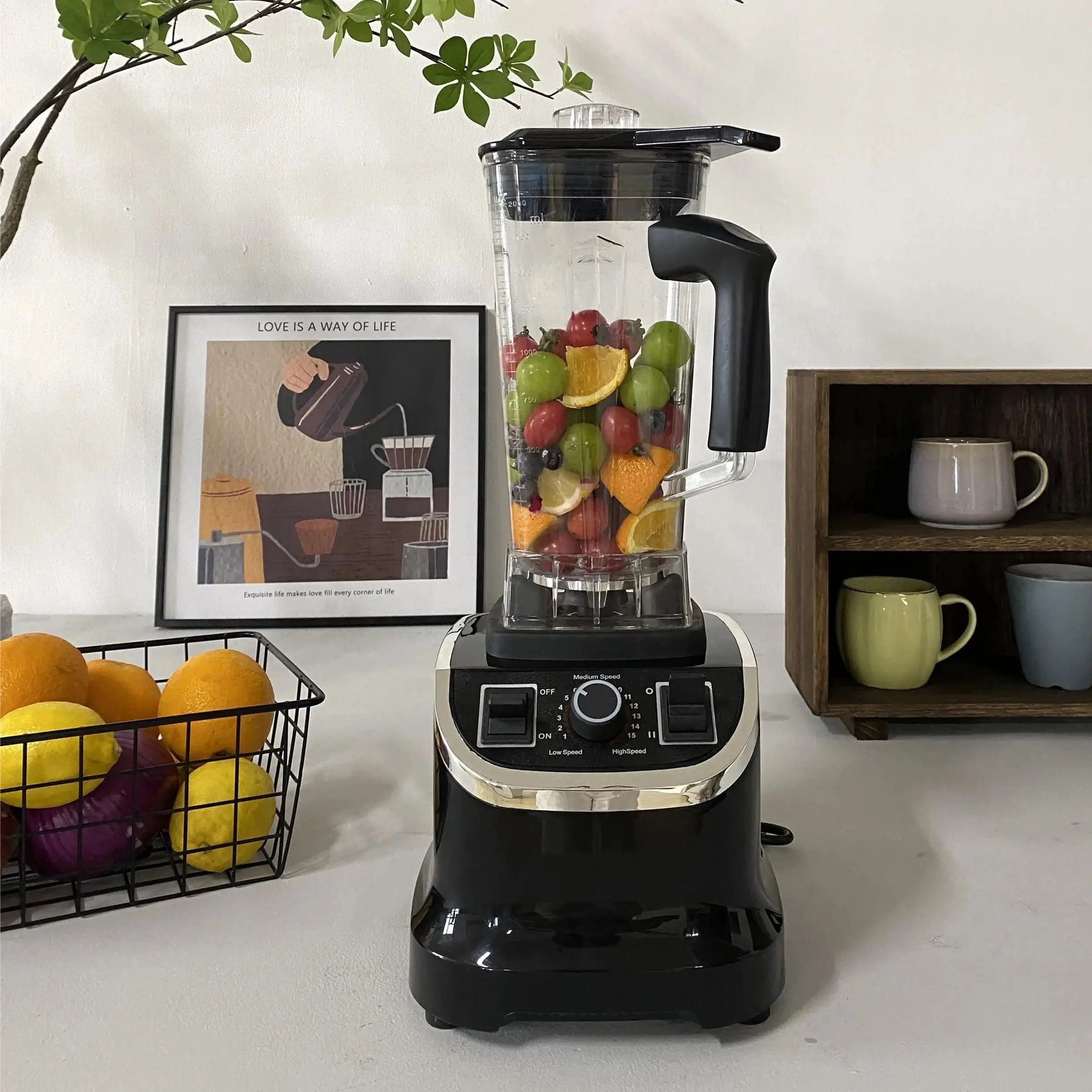 4500 ватт блендер в стиле ретро пластиковый кувшин Мастер Шеф-повар мясной фарш кухня мате томатный сок цена соковыжималка 5 1 3