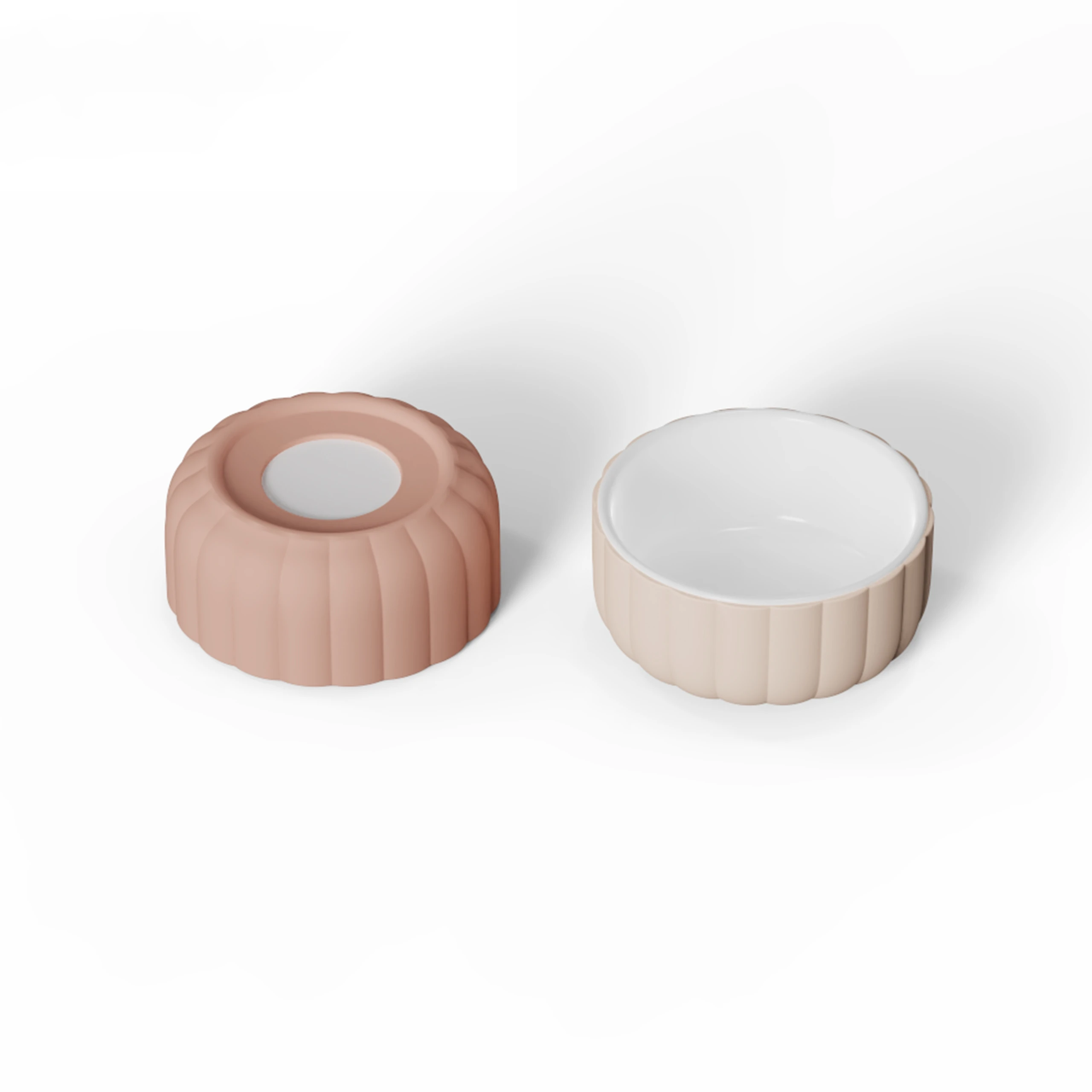 Kids Ceramic Dinnerware Bowl Nordic Feeding Nursing Silicone Bpa Free Ceramic Baby Bowl With Cover