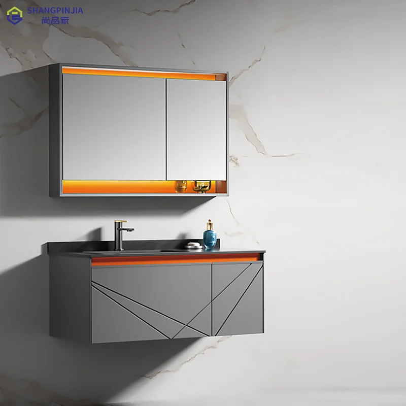 Bathroom vanity bathroom mirror cabinet Wall Mounted LED Bathroom Mirror Medicine Cabinet