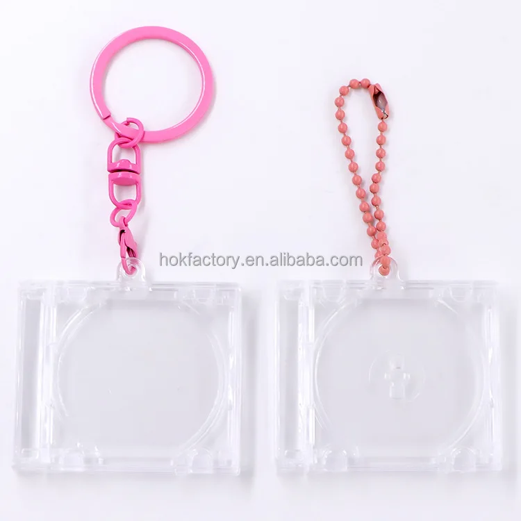 MINI CD Kpop Keychain pendant Keyring Jewelry Accessories Gifts Bag Decoration Fans Collection
