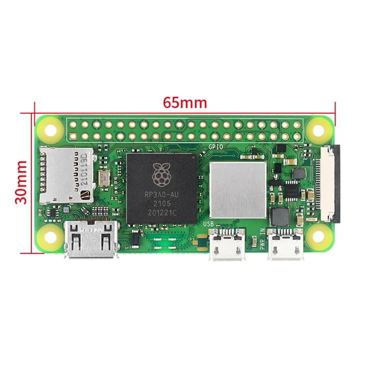 Raspberry Pi Zero 2 W SC0510 BCM2710A1 Development Board 1GHz USB 2.0 OTG 4 Core 64-bit SoC Full Original COM SBC RPI PI0 2W