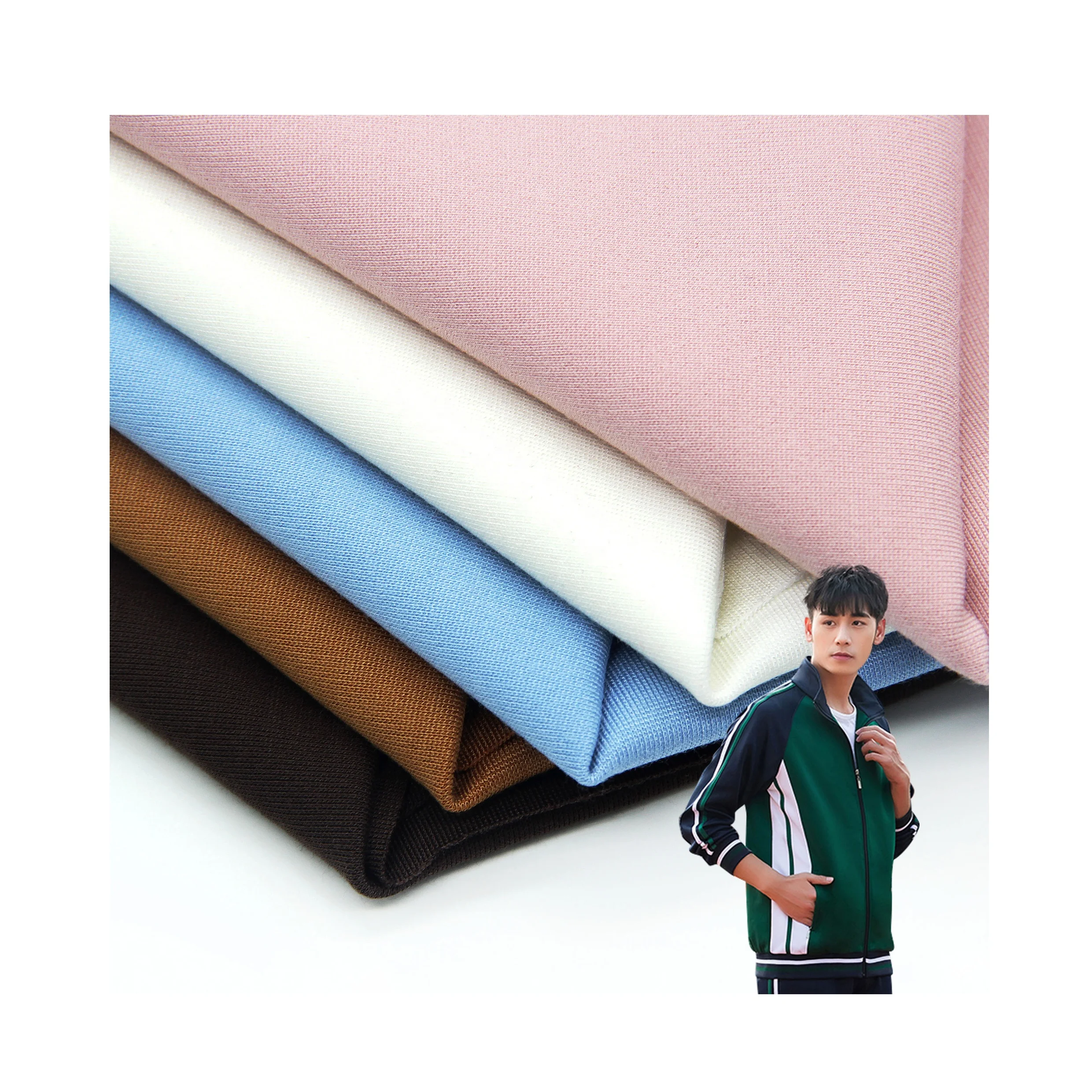China Factory Wholesale Spring Autumn School Uniform Fabric 53 Cotton 47 Polyester