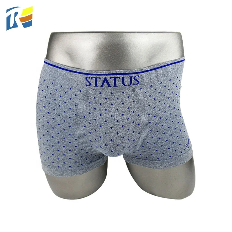 Custom Europe Size Seamless Male Underwear Manufacturer OEM Knitted Men Boxers Briefs