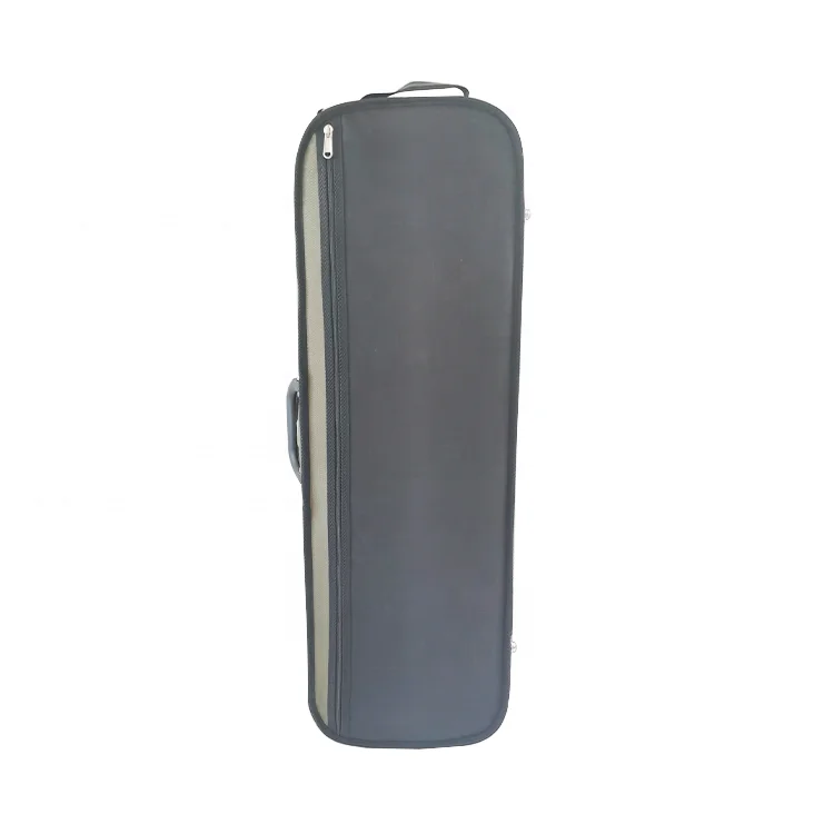 Advanced GSJ custom OEM  oxford cover  oblong foamed light hard violin  case 2004VA 4/4 3/4 1/2 1/4