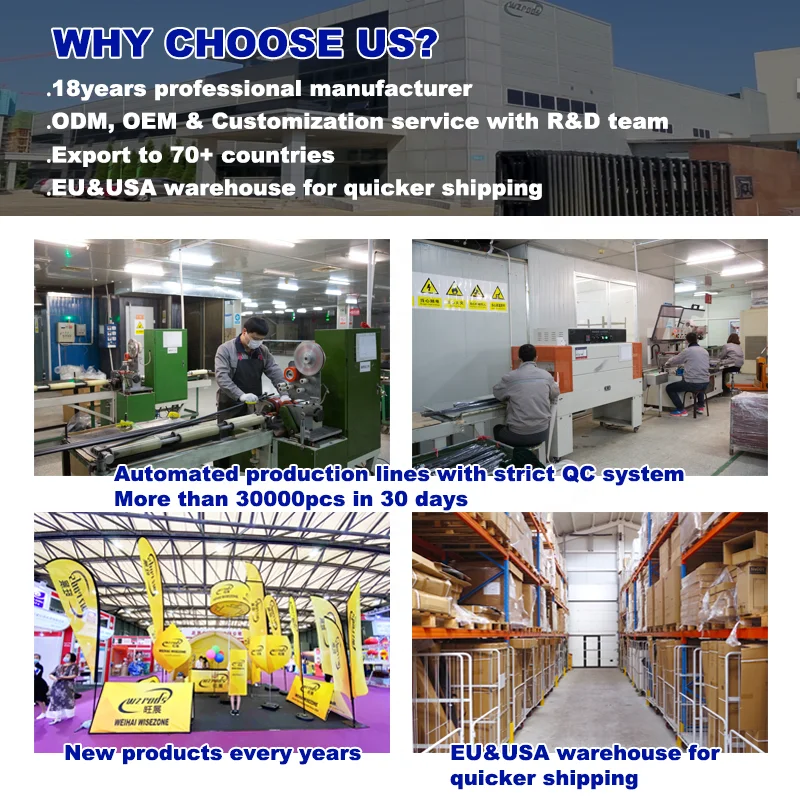 Weihai Wisezone  Custom flag Table Desk mini Flag Stainless Steel Flag Pole With advertising equipment