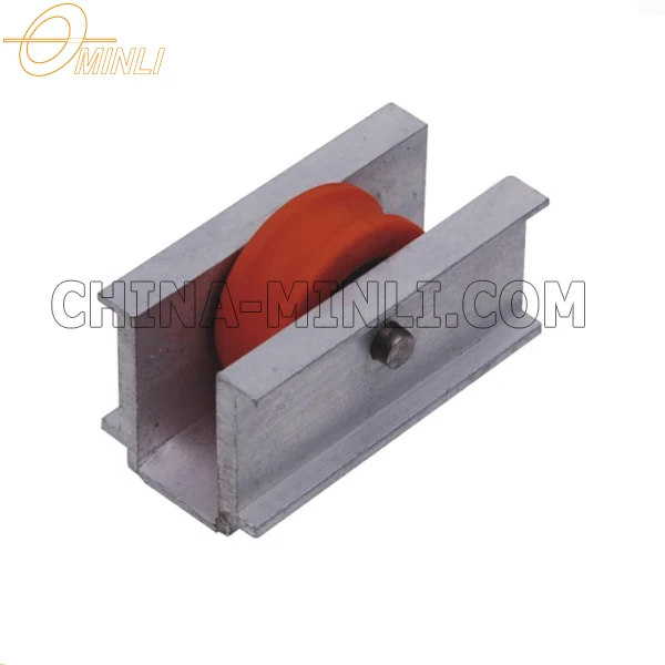 Door Window Handle Aluminium Sliding Casement Simple style white aluminium metal door roller (ML-GS006)