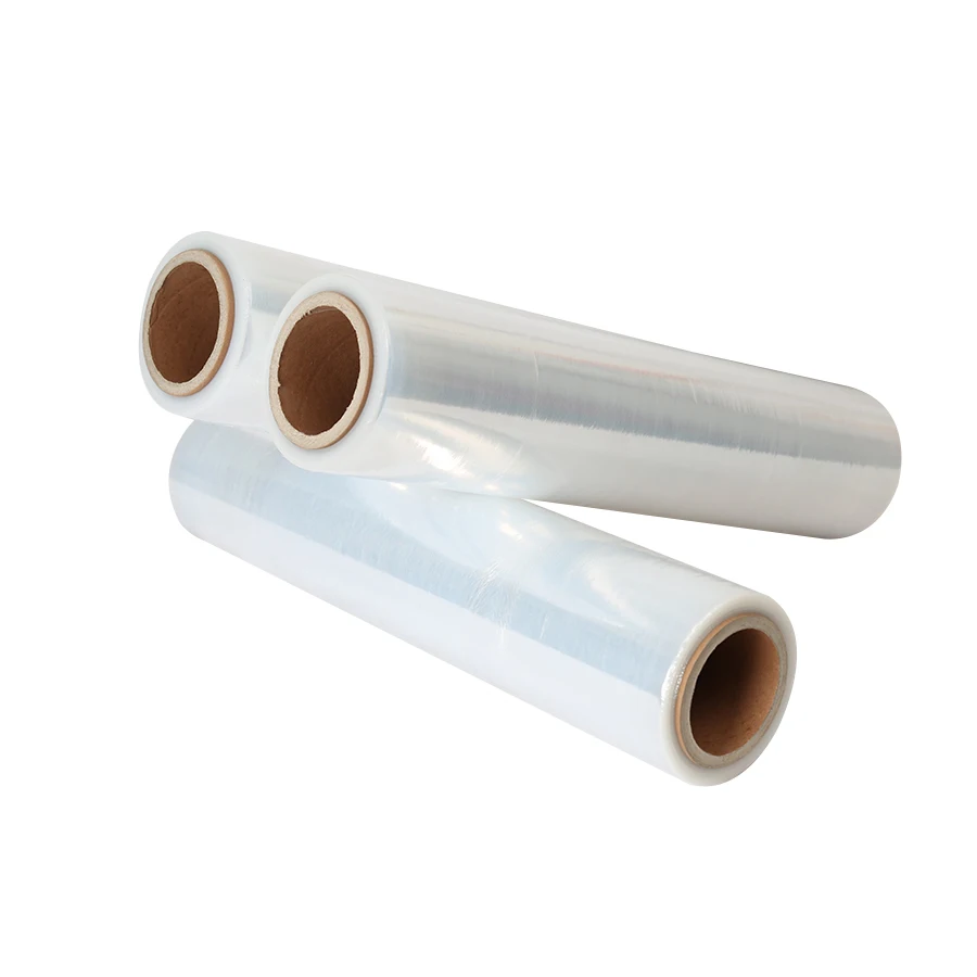 Economical LLDPE Black PE Plastic Wrap cast Stretch film Shrink Wrap Roll for Pallet Wrap