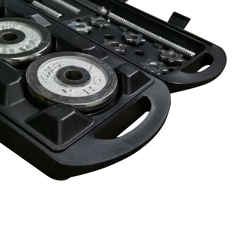 50KG Adjustable Chrome Barbell Dumbbell Set