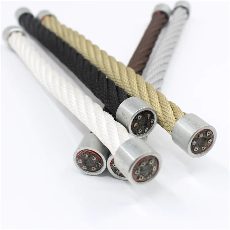 multi color playground 16mm climbing net rope in rolled