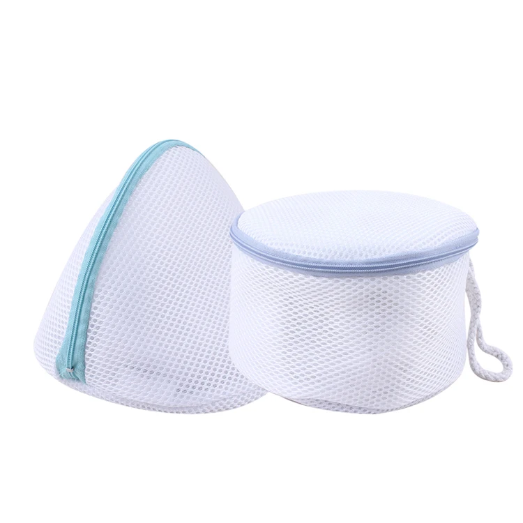 Wholesale Reusable Zipper Heavy Duty Hotel Travel Clothes Bra Lingerie Sock Net Mesh Laundry Wash Bag In Bulk