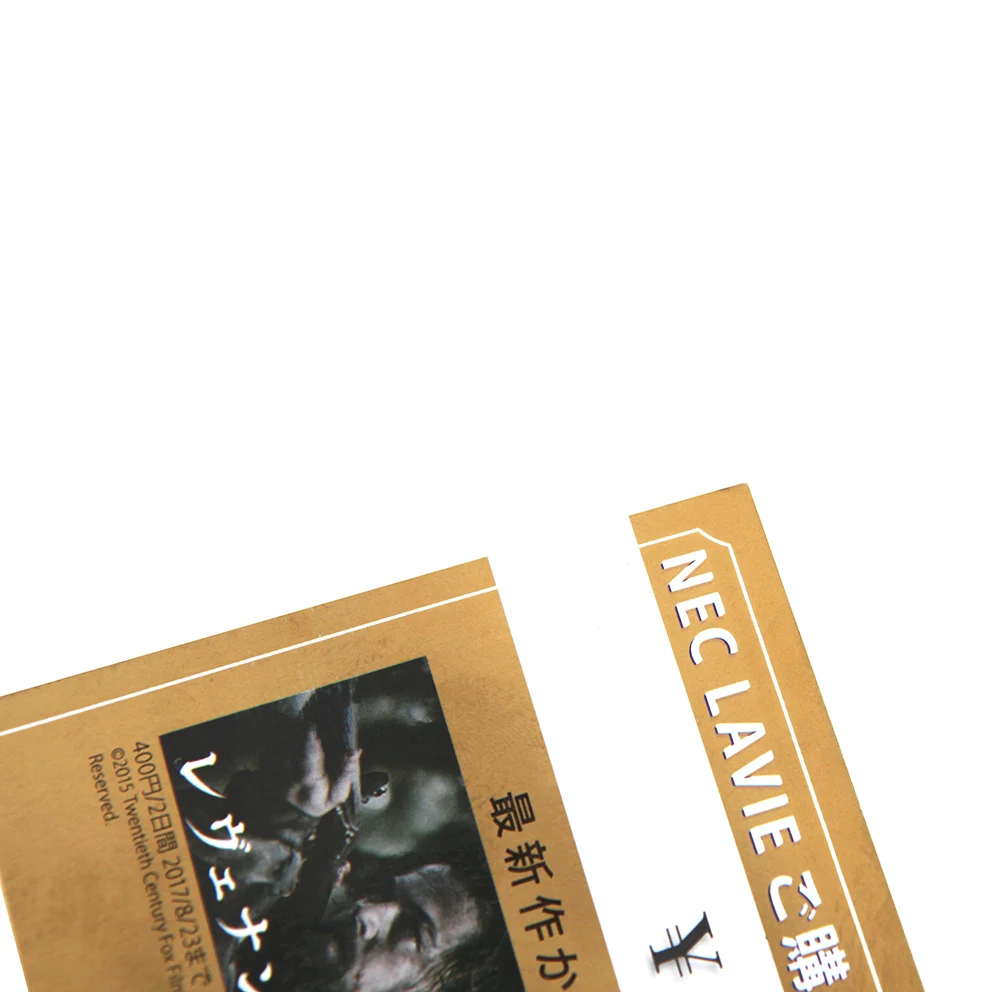 
High Quality Custom Advertising Flyer Full Color Cheap Price Ticket Printing in China 