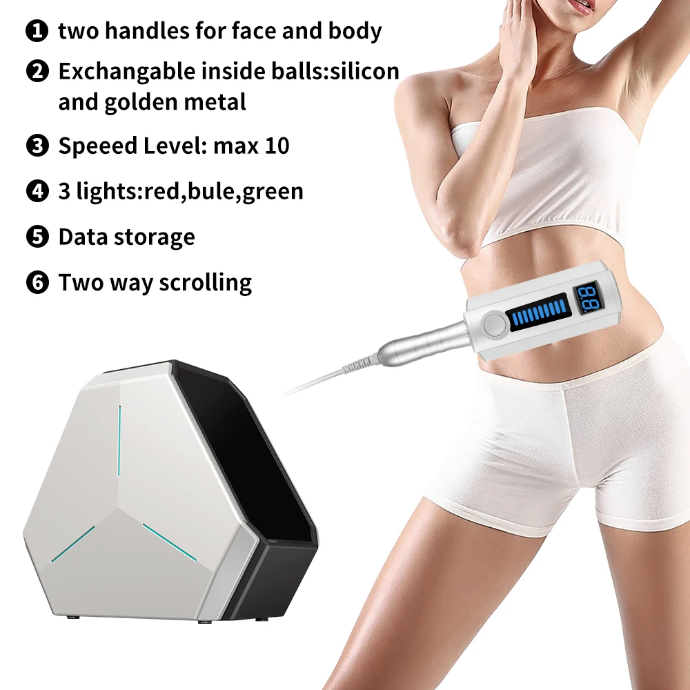 Cellulite Reduction Body Contouring Lymphatic drainage 360 Rotating Slimsphere 9d Slim Inner Ball Roller Machine
