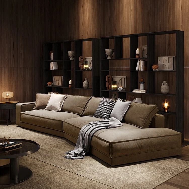 mini live room set Italian design modular leather sofa modern couch luxury modern sectional sofa set furniture living room sofas