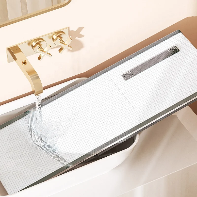 stackable fabric wardrobe drawer storage box sock underwear organizer for pants jeans clothes dividers foldable storage bag