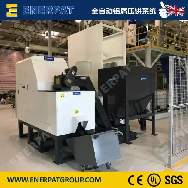 Recycling Hydraulic Metal Chip Briquette Machine / Automatic Aluminium Briquetting Machine with High Quality