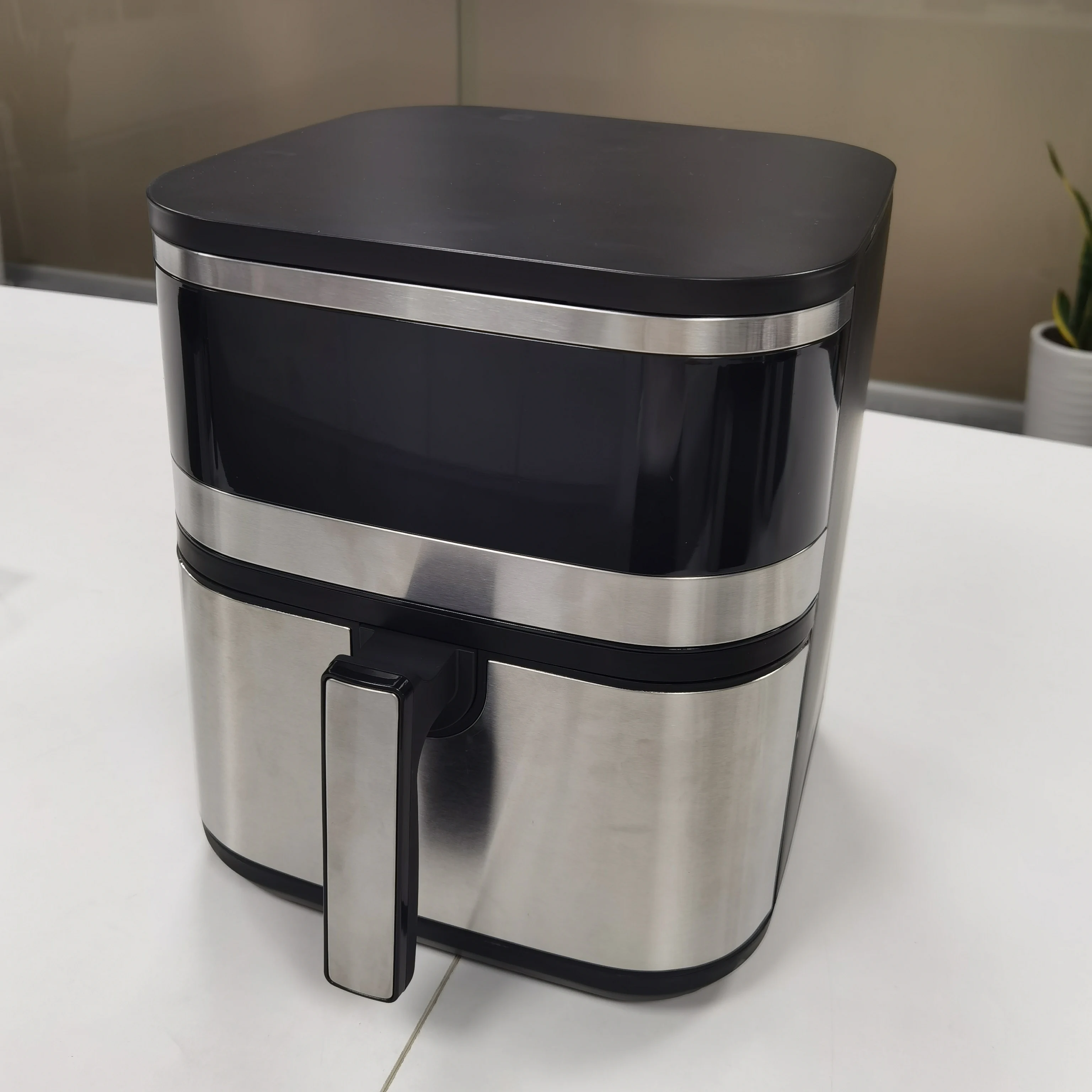 8 L double heating air fryer multi-function digital air fryer oven oil free smart air fryers