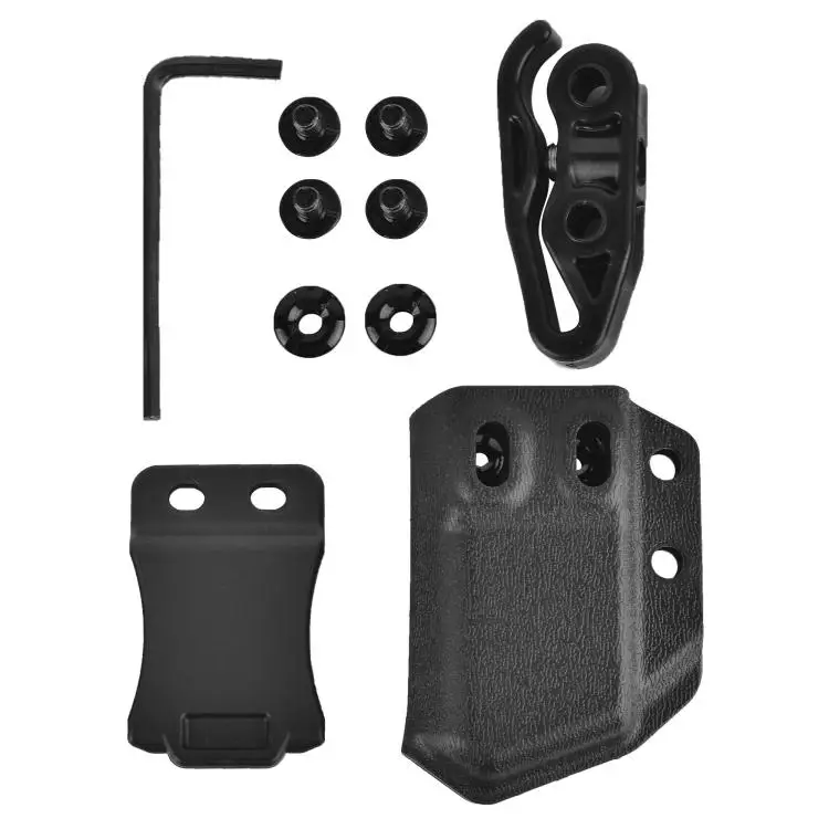 Landpard Tactical Accessories Adjustable 9mm/.45ACP Magazine Box Fit Belt System Left and Right Universal Nylon Mag Pouch