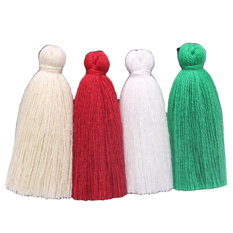 6 см маленькие хлопковые кисточки для аксессуаров одежды