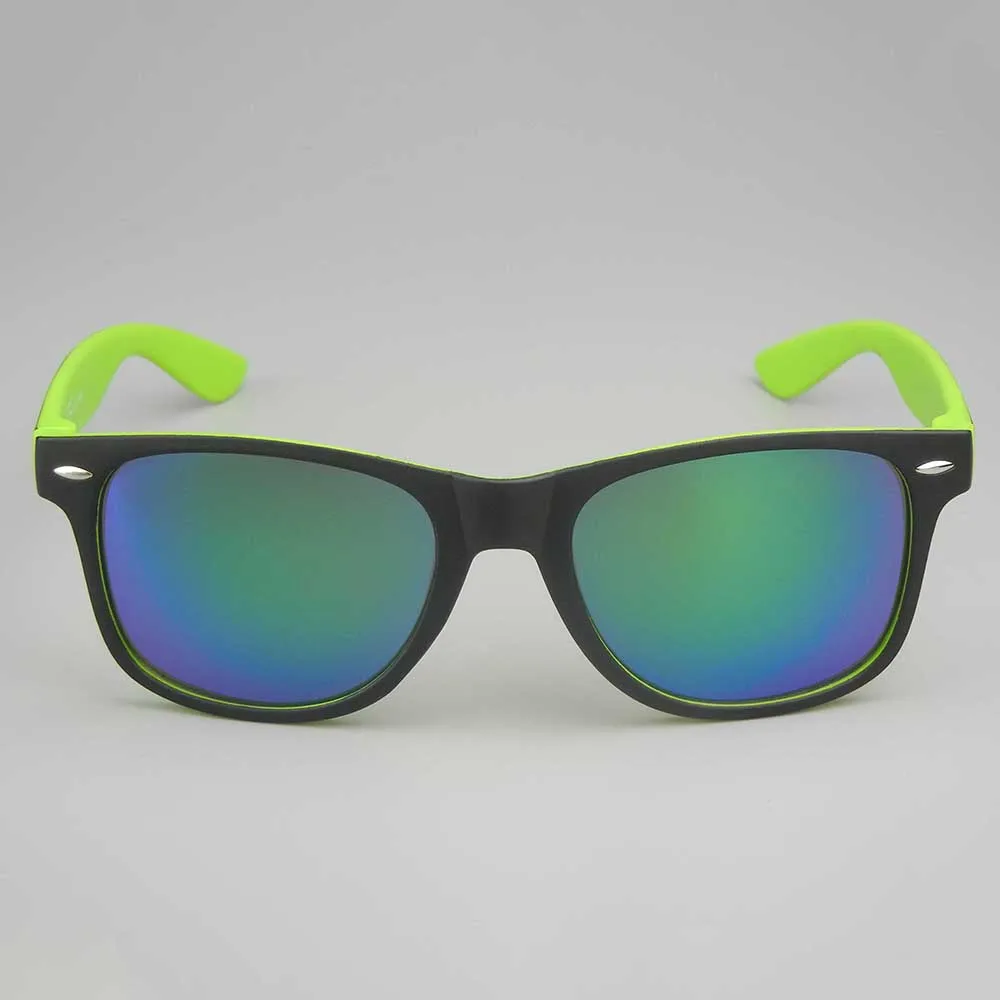 Wholesale Green hot Driving travel wholesaler sunglasses men classic retro mirror square Outdoor recreation sunglasses custom