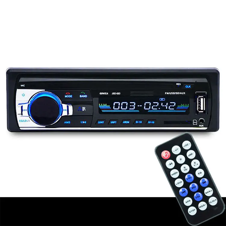 Автомобильный стереопроигрыватель JSD 520 MP3/WMA/WAV BT беспроводной Лидер продаж напольная цена FM/SD/USB/AUX несколько EQ 1 DIN 12 В