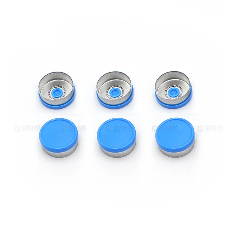 Customized Aluminum Plastic Combination  Smooth Surface 20mm 25mm Medical Bottle Seals