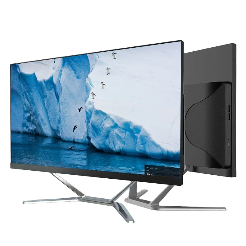 LAIWIIT 24 inch Core i7 4Gb 8Gb Cheap gaming All In One PC Desktop Computers PC Station Computer for business