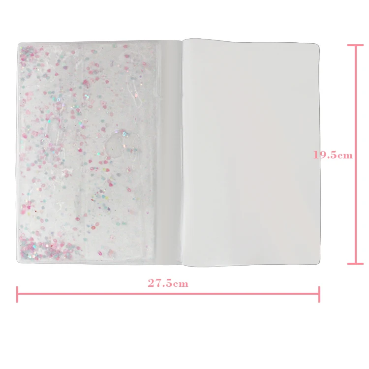 Liquid Customizable Printing Sublimation School Soft Protective Sleeve Notebook Book Cover