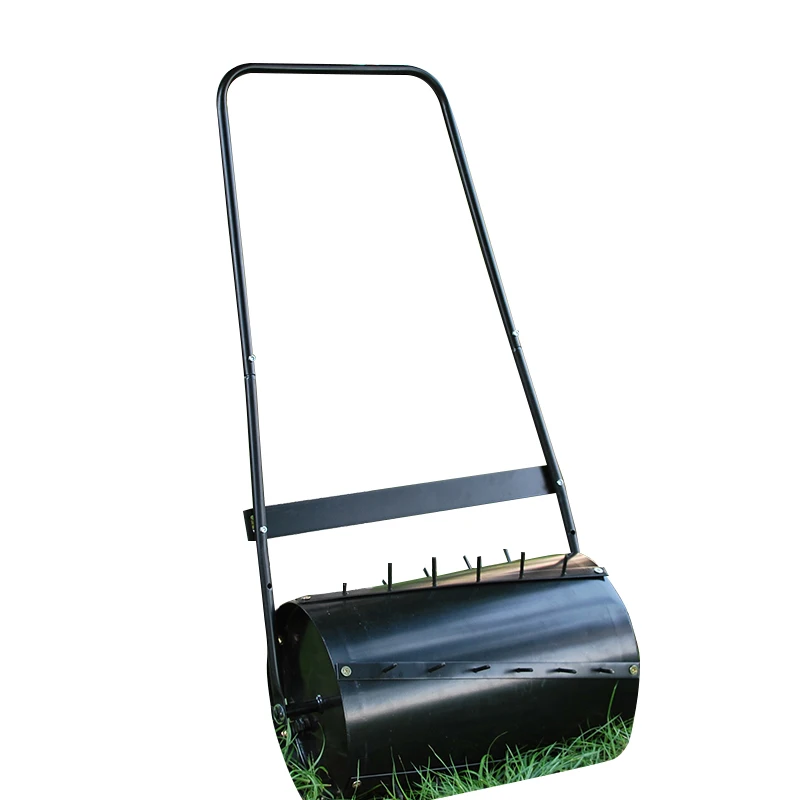 Yard Cleaning Hand Operated Water Filled Lawn Roller TI-028 Outdoor Garden Lawn Roller Spike Aerator