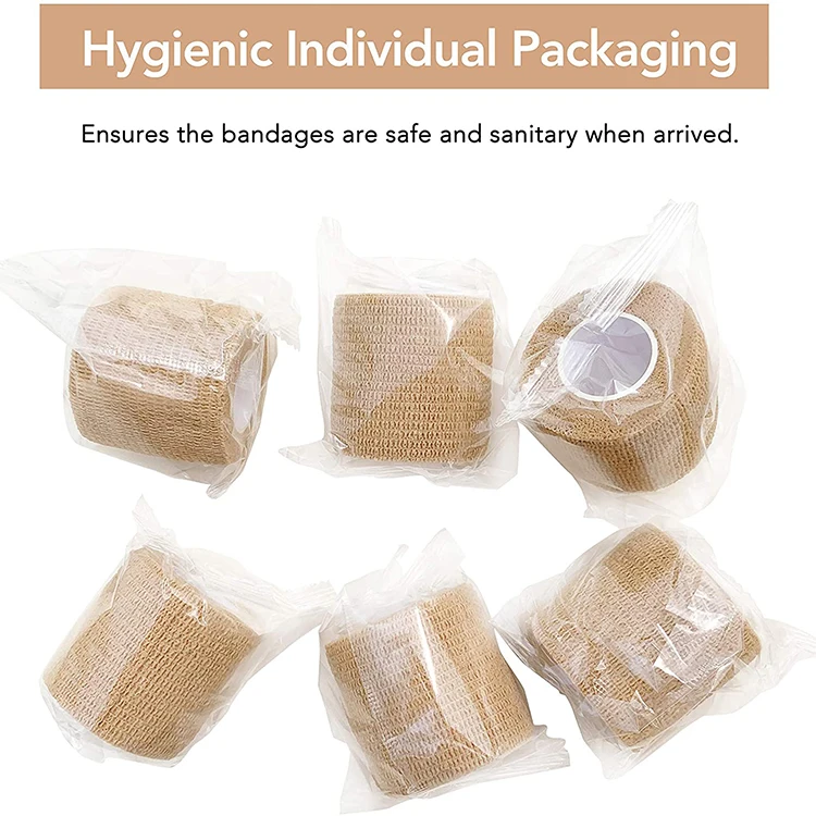 Band Aid Medical Consumables Medical Plaster First Aid Compress Bandage Adhesive Cohesive Elastic Tape Crepe Bandage