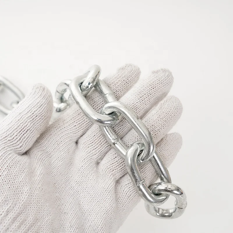 China Manufacturer Electric Galvanized Din766 Steel Short Link Welded Chain