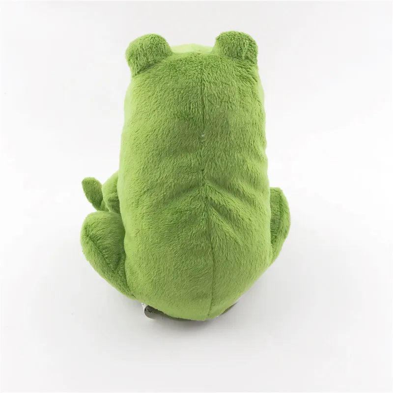 Электрическая Повторяющая что вы говорите мягкая зеленая лягушка плюшевая игрушка для поющих лягушек