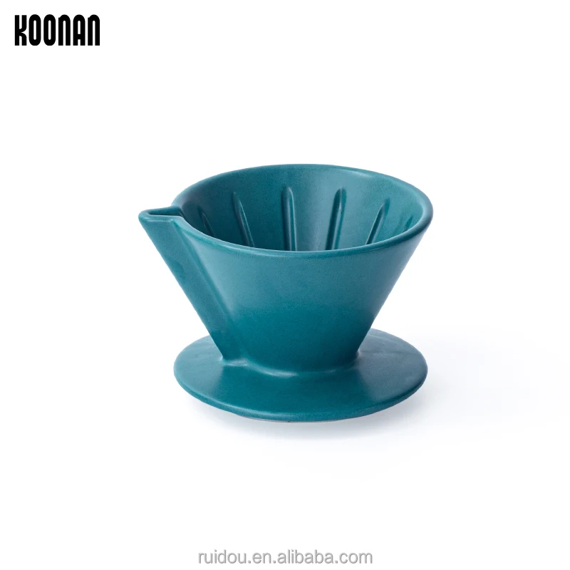 Ceramic coffee filter without folding filter paper Reusable vv60 Coffee Dripper Coffee Filter tools 1-2cup