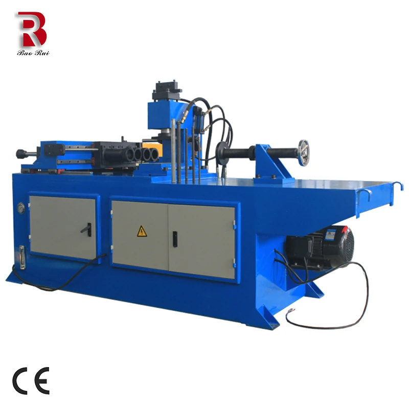 TM60NC 2 stations pipe end forming machine shrinking machine taper pipe end forming machine 3